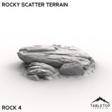 Tabletop Terrain Terrain Rock 4 / 32mm Rocky Scatter Terrain