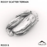 Tabletop Terrain Terrain Rock 6 / 32mm Rocky Scatter Terrain