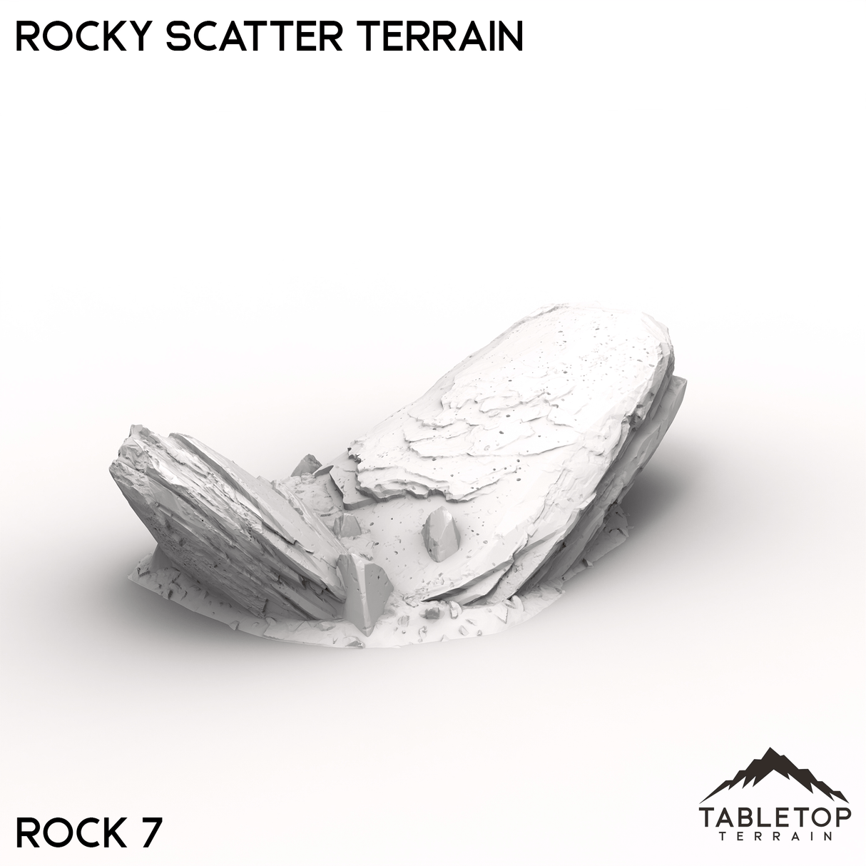 Tabletop Terrain Terrain Rock 7 / 32mm Rocky Scatter Terrain