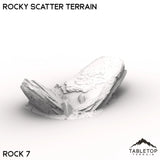 Tabletop Terrain Terrain Rock 7 / 32mm Rocky Scatter Terrain