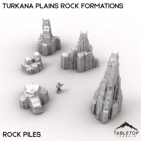 Tabletop Terrain Terrain Rock Piles Turkana Plains Rock Formations