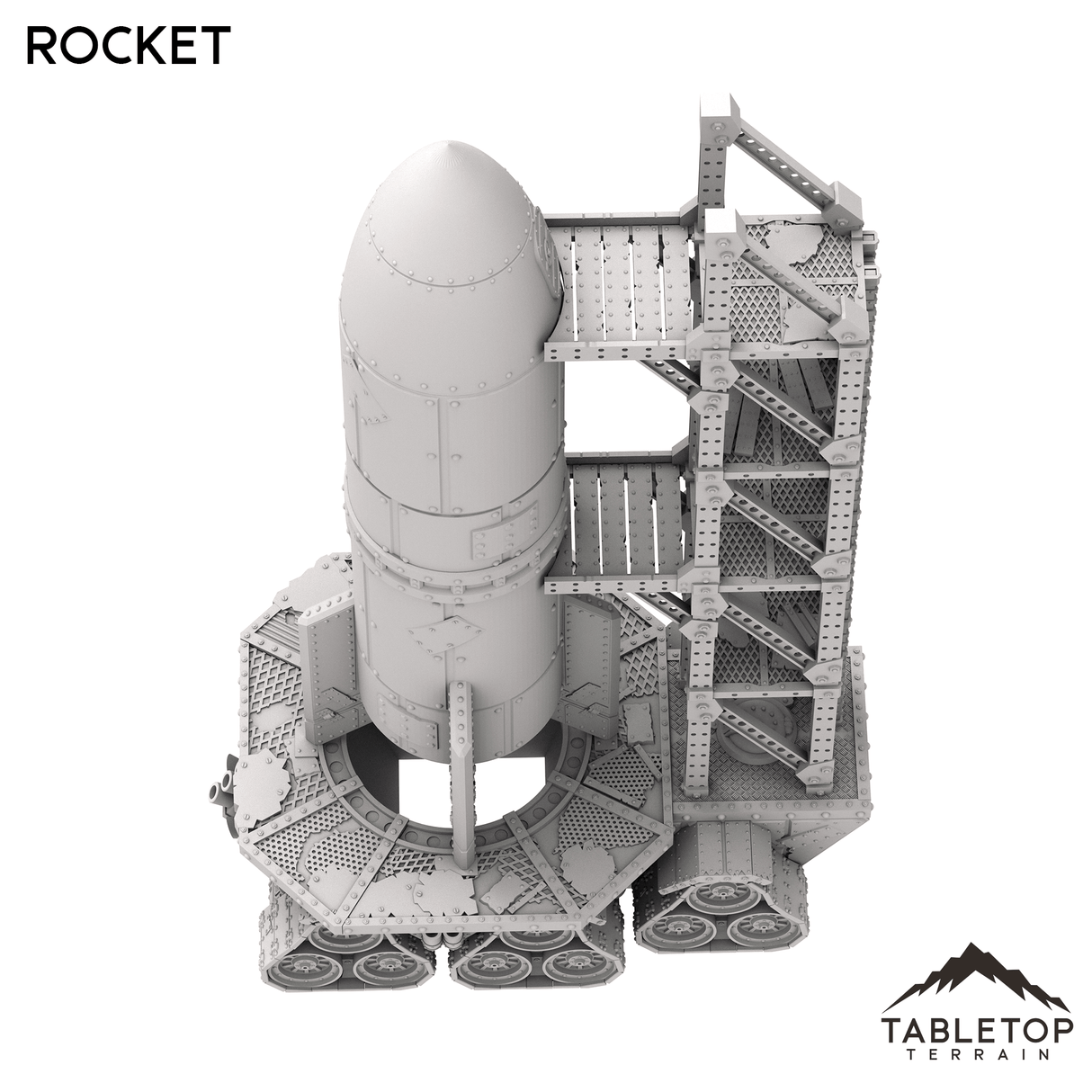 Tabletop Terrain Terrain Rocket - Warpzel-1A Orc Space Program