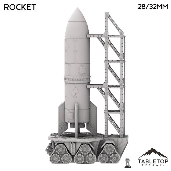 Tabletop Terrain Terrain Rocket - Warpzel-1A Orc Space Program