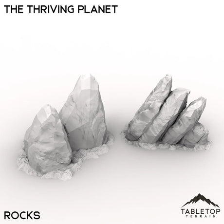 Tabletop Terrain Terrain Rocks / 28/32mm The Thriving Planet