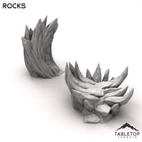 Tabletop Terrain Terrain Rocks - Ithyria, World of Change