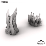 Tabletop Terrain Terrain Rocks - Ithyria, World of Change