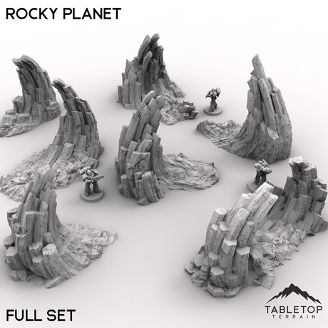 Tabletop Terrain Terrain Rocky Planet