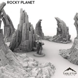 Tabletop Terrain Terrain Rocky Planet