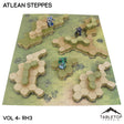 Tabletop Terrain Terrain Rolling Hills #3 Compatible Map Hill Sets - Atlean Steppes