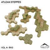Tabletop Terrain Terrain Rolling Hills #3 Compatible Map Hill Sets - Atlean Steppes