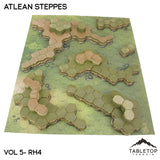 Tabletop Terrain Terrain Rolling Hills #4 Compatible Map Hill Sets - Atlean Steppes