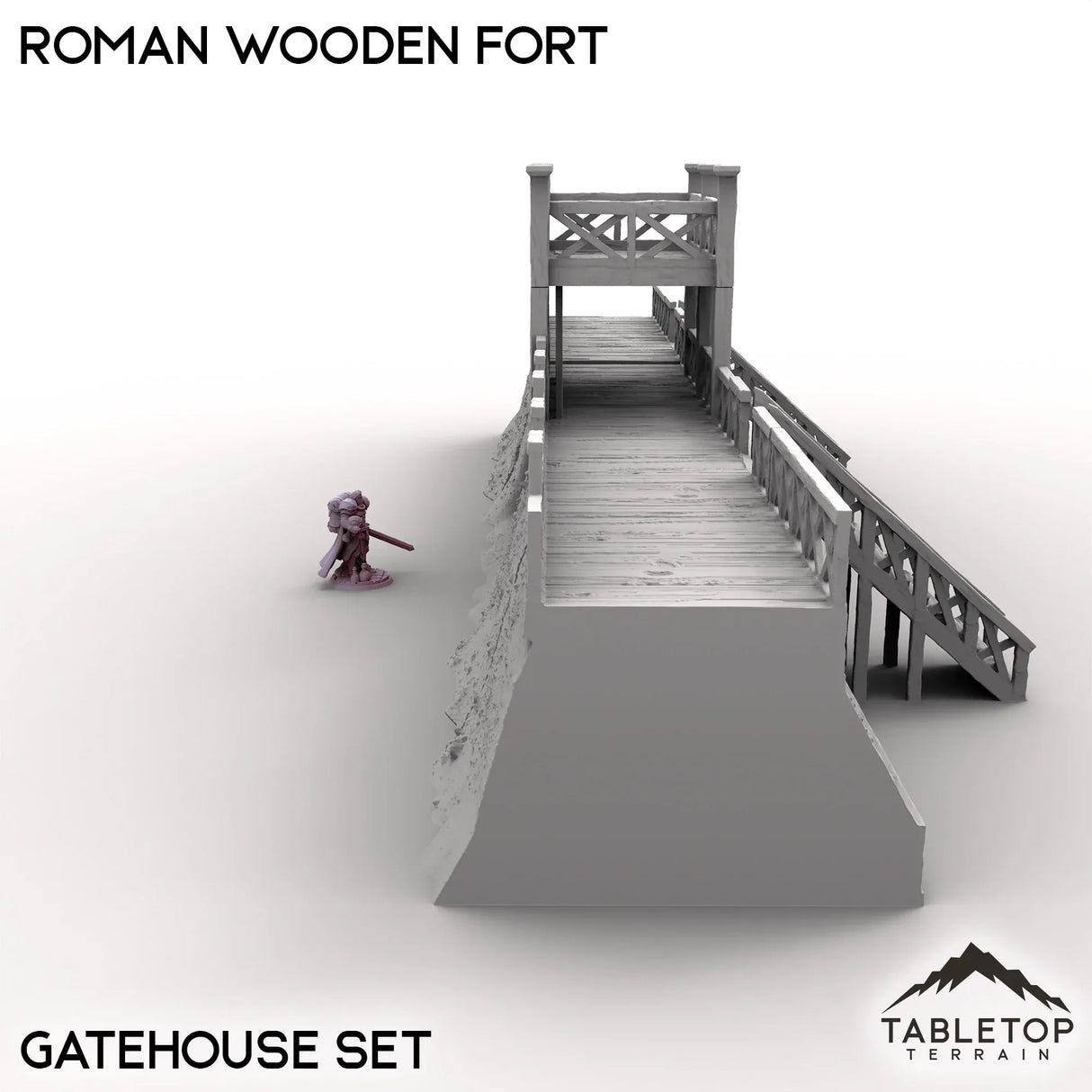 Tabletop Terrain Terrain Roman Wooden Fort