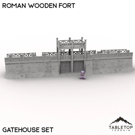 Tabletop Terrain Terrain Roman Wooden Fort