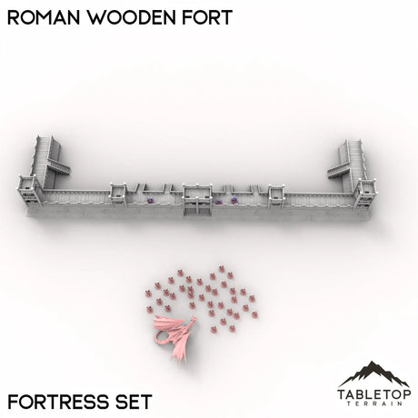 Tabletop Terrain Terrain Roman Wooden Fort