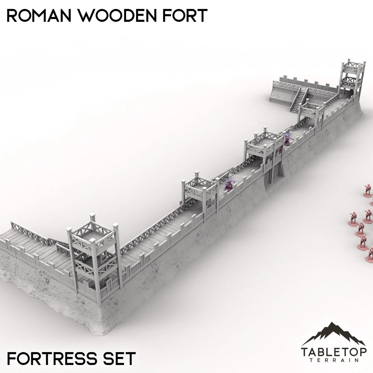 Tabletop Terrain Terrain Roman Wooden Fort