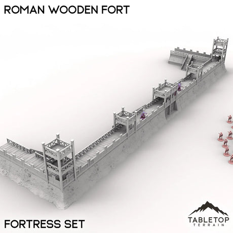 Tabletop Terrain Terrain Roman Wooden Fort