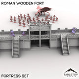 Tabletop Terrain Terrain Roman Wooden Fort