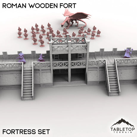 Tabletop Terrain Terrain Roman Wooden Fort