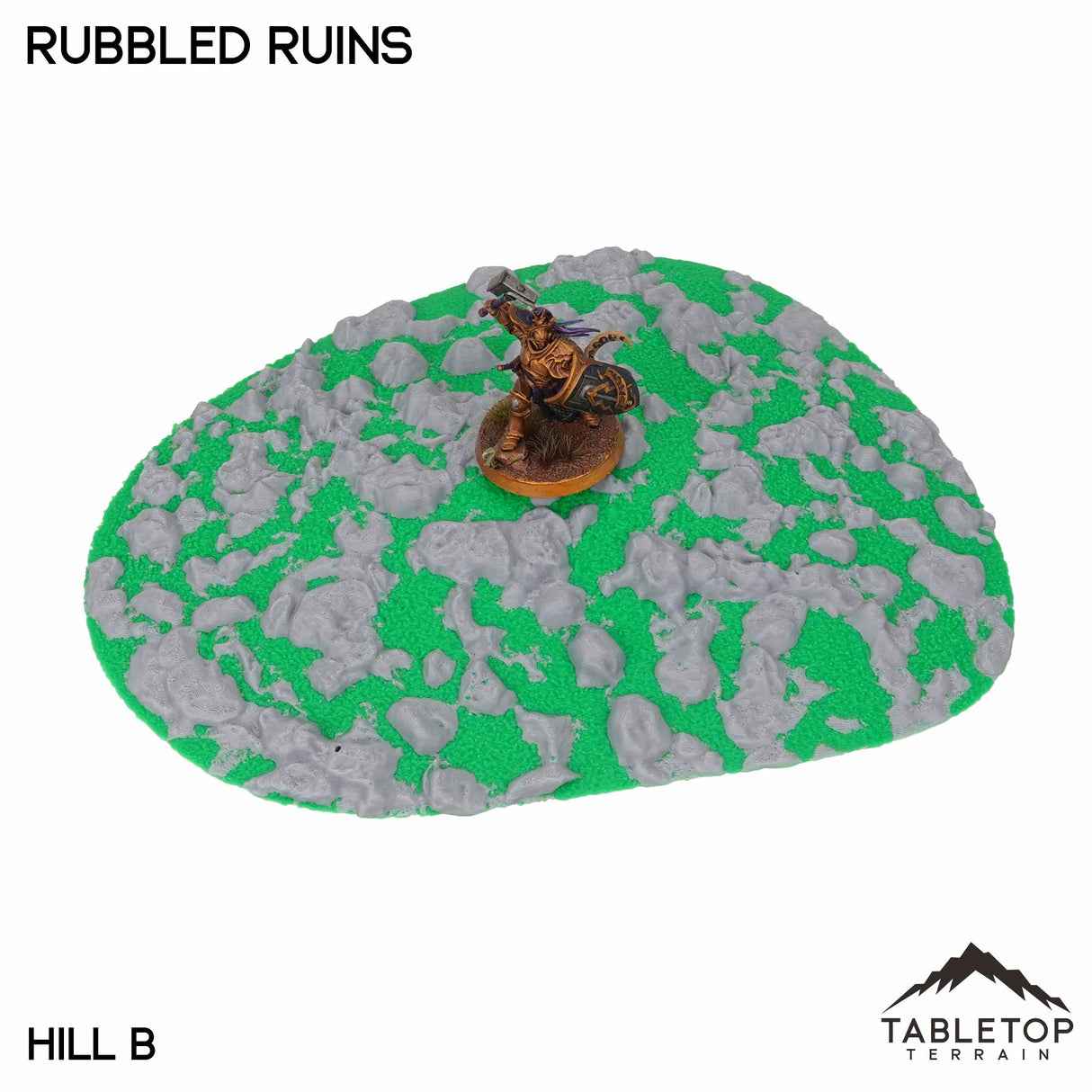 Tabletop Terrain Terrain Rubbled Ruins Wargaming Hills