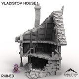 Tabletop Terrain Terrain Ruined / 32mm Vladistov House 1
