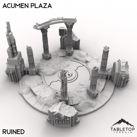 Tabletop Terrain Terrain Ruined Acumen Plaza