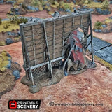 Tabletop Terrain Terrain Ruined Billboards and Signs - Apocalyptic Terrain