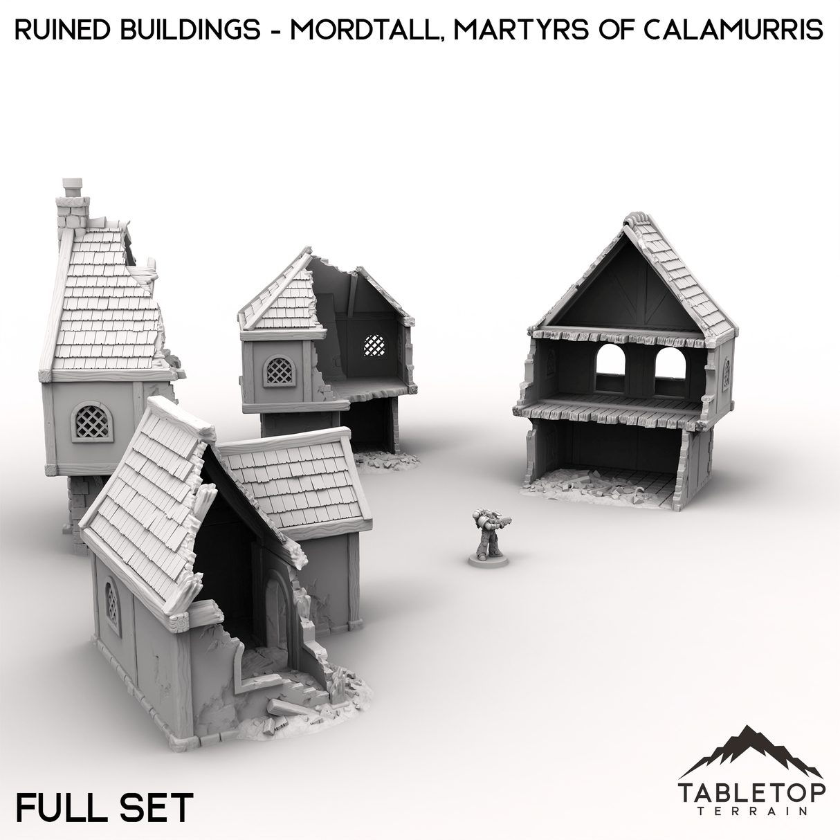 Tabletop Terrain Terrain Ruined Buildings - Mordtall, Martyrs of Calamurris