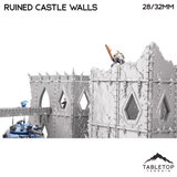 Tabletop Terrain Terrain Ruined Castle Walls - Demon Gate