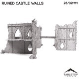 Tabletop Terrain Terrain Ruined Castle Walls - Demon Gate