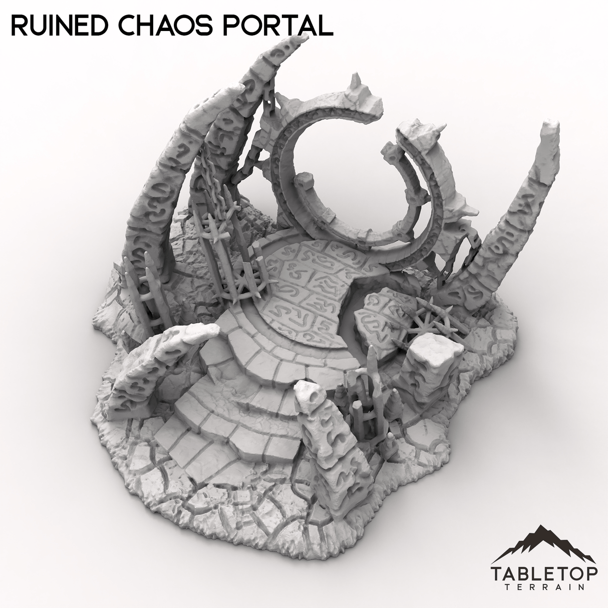 Tabletop Terrain Terrain Ruined Chaos Portal