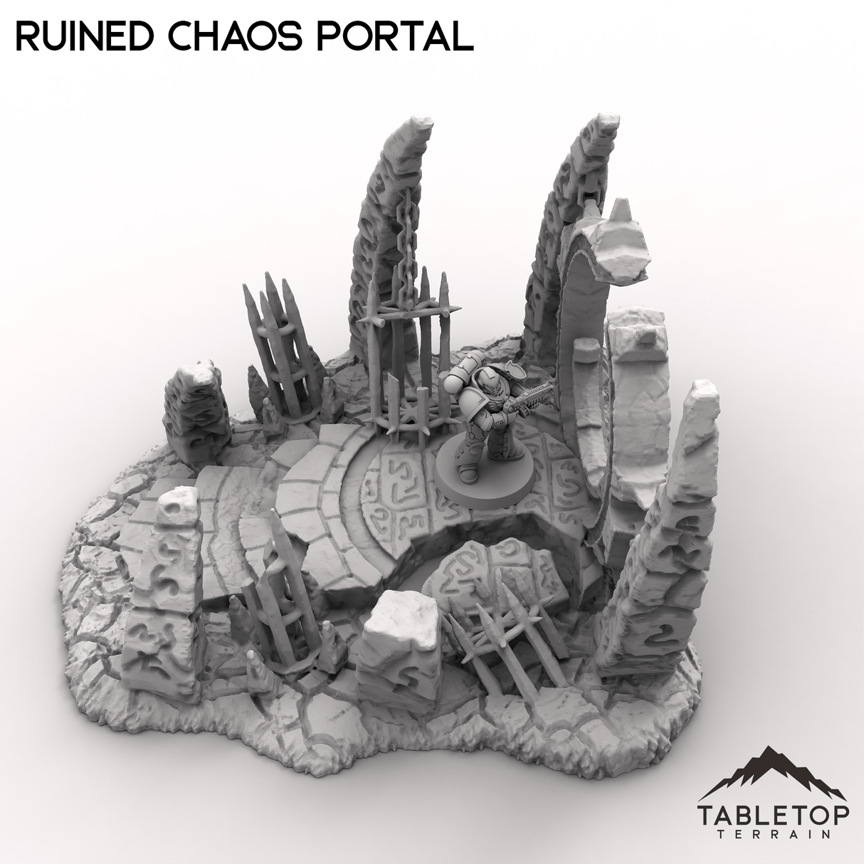 Tabletop Terrain Terrain Ruined Chaos Portal