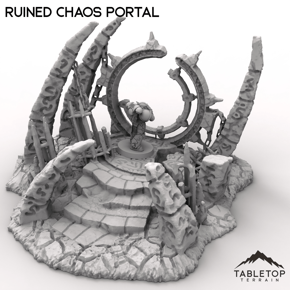 Tabletop Terrain Terrain Ruined Chaos Portal