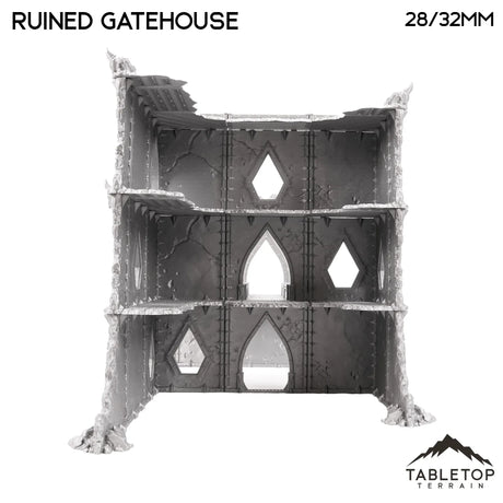 Tabletop Terrain Terrain Ruined Gatehouse - Demon Gate