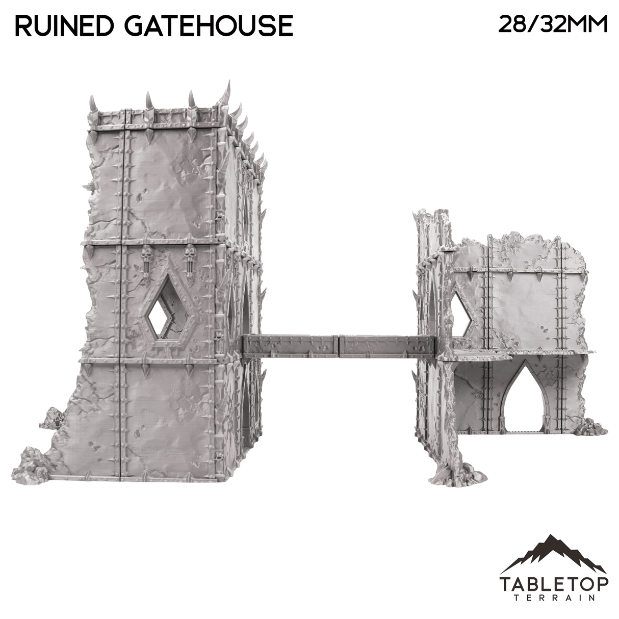 Tabletop Terrain Terrain Ruined Gatehouse - Demon Gate