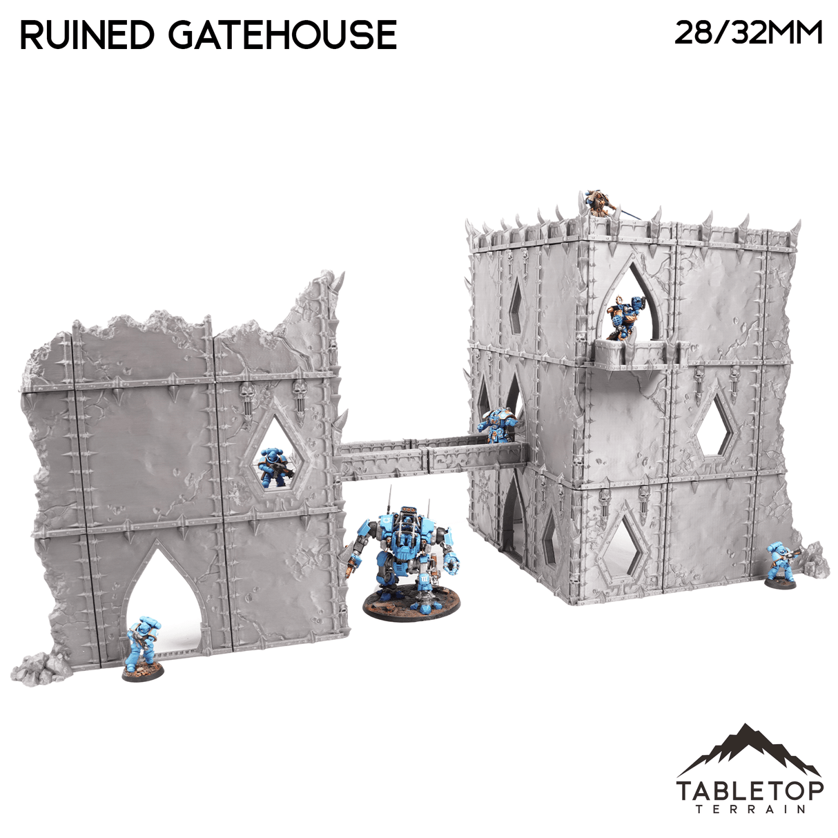 Tabletop Terrain Terrain Ruined Gatehouse - Demon Gate