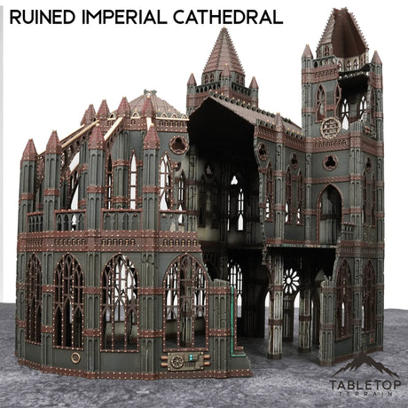 Tabletop Terrain Terrain Ruined Imperial Cathedral