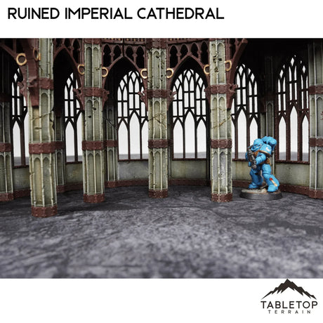 Tabletop Terrain Terrain Ruined Imperial Cathedral