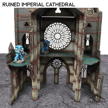 Tabletop Terrain Terrain Ruined Imperial Cathedral