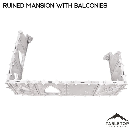 Tabletop Terrain Terrain Ruined Mansion with Balconies - Demon Gate