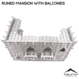Tabletop Terrain Terrain Ruined Mansion with Balconies - Demon Gate