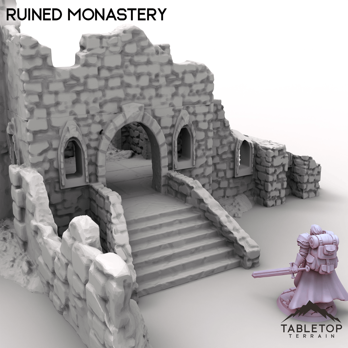 Tabletop Terrain Terrain Ruined Monastery