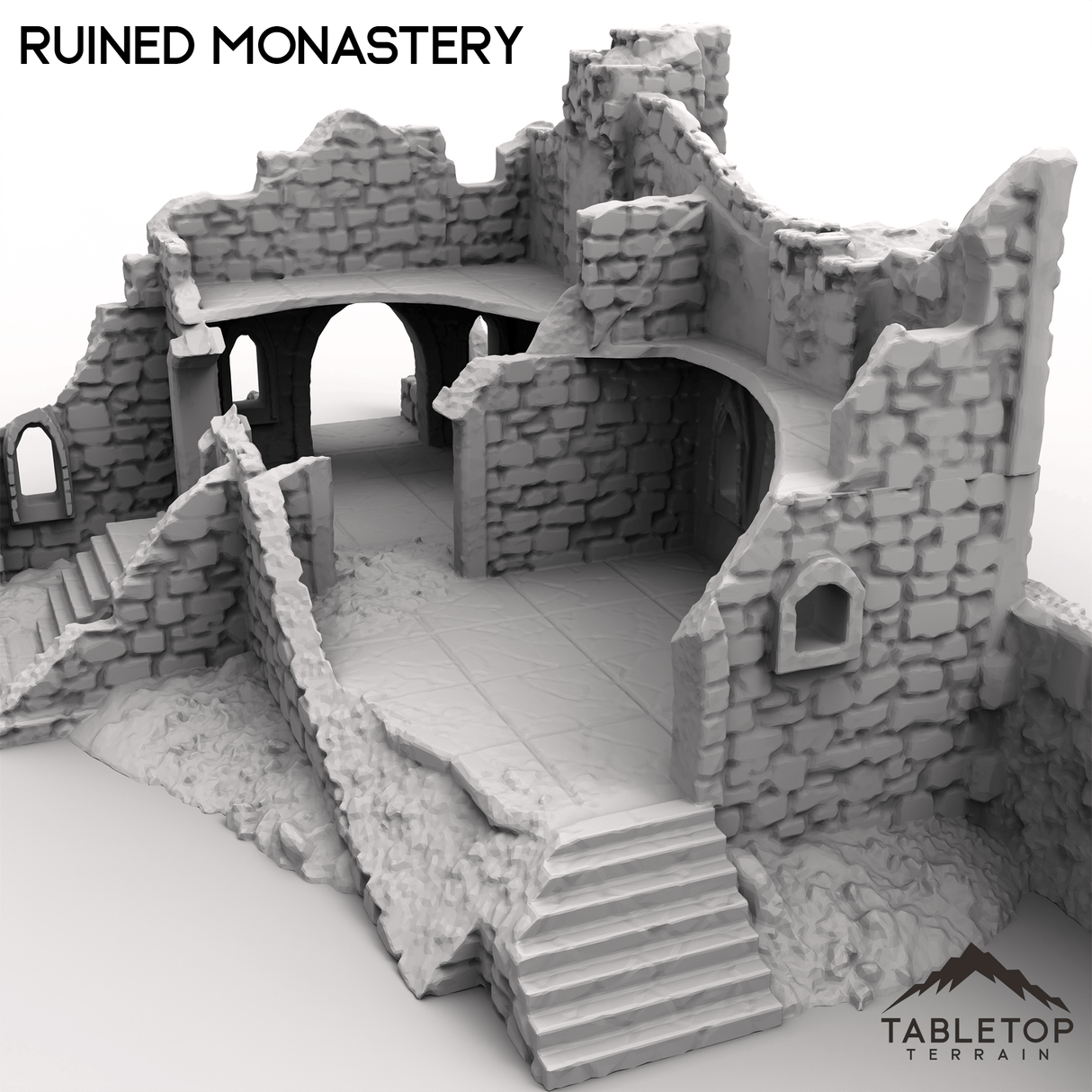 Tabletop Terrain Terrain Ruined Monastery