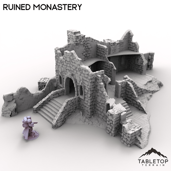 Tabletop Terrain Terrain Ruined Monastery