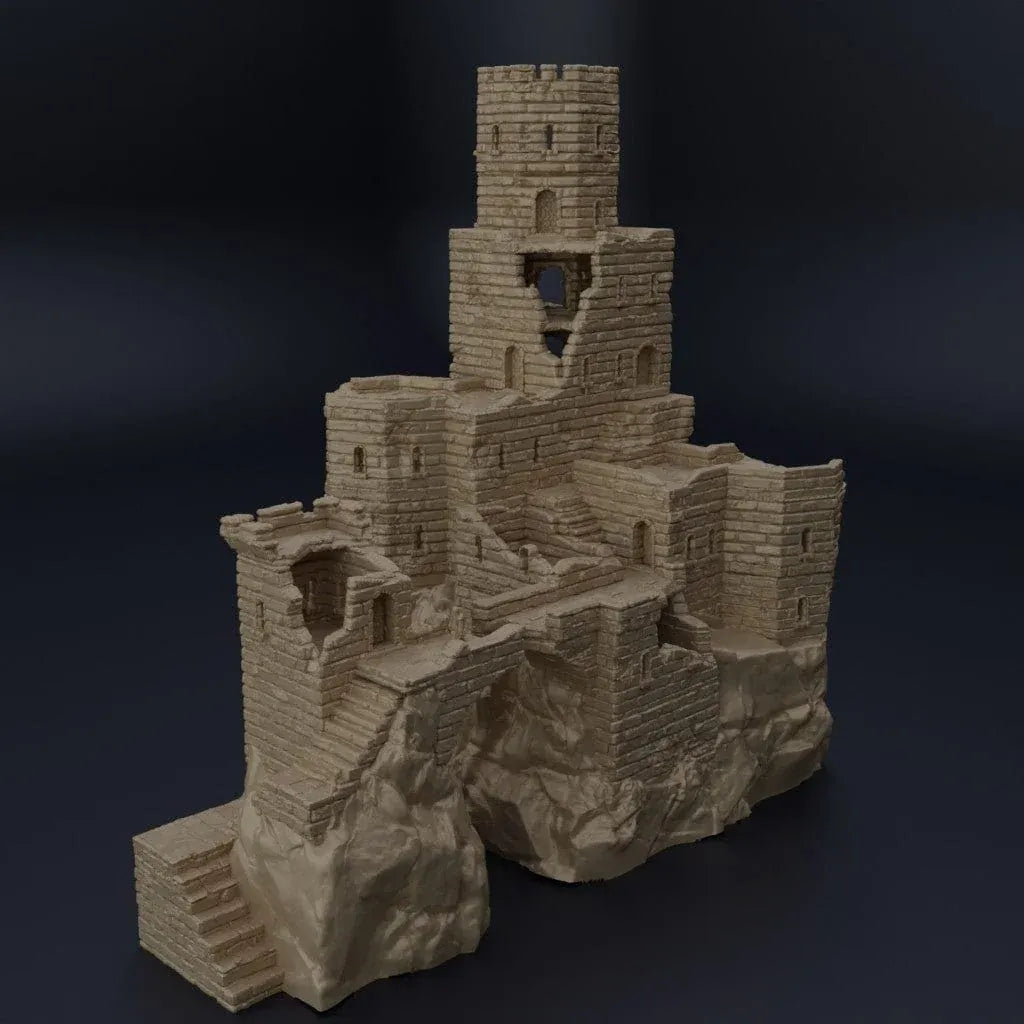 Tabletop Terrain Terrain Ruined Old Castle