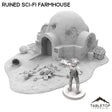 Tabletop Terrain Terrain Ruined Sci-Fi Farmhouse