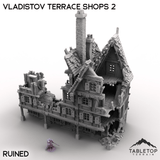 Tabletop Terrain Terrain Ruined Terrace Shops 1 / 32mm Vladistov Terrace Shops 2