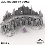 Tabletop Terrain Terrain Ruins A / 28/32mm Vigil, the Eternity Domes