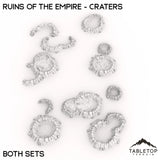 Tabletop Terrain Terrain Ruins of the Empire - Craters