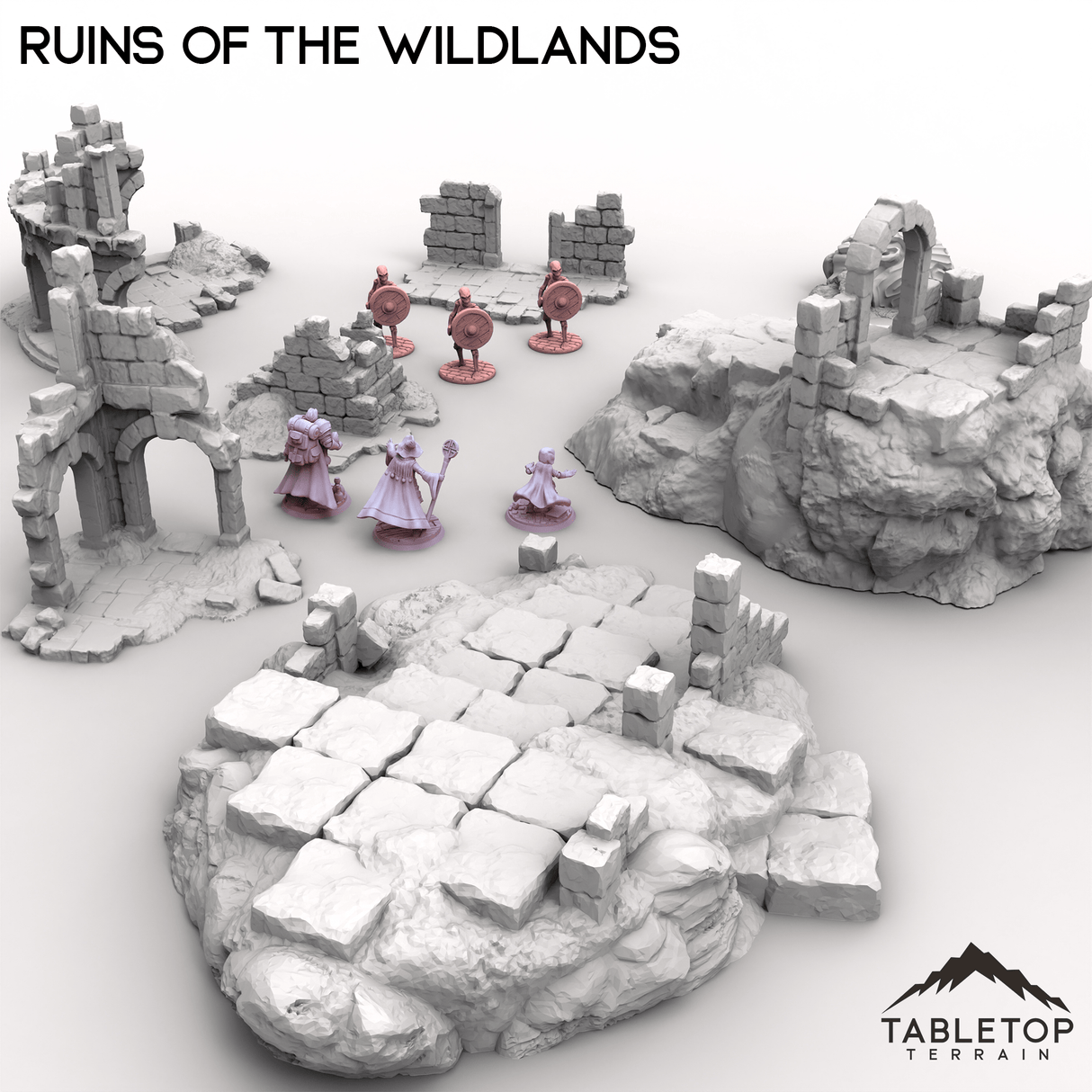 Tabletop Terrain Terrain Ruins of the Wildlands