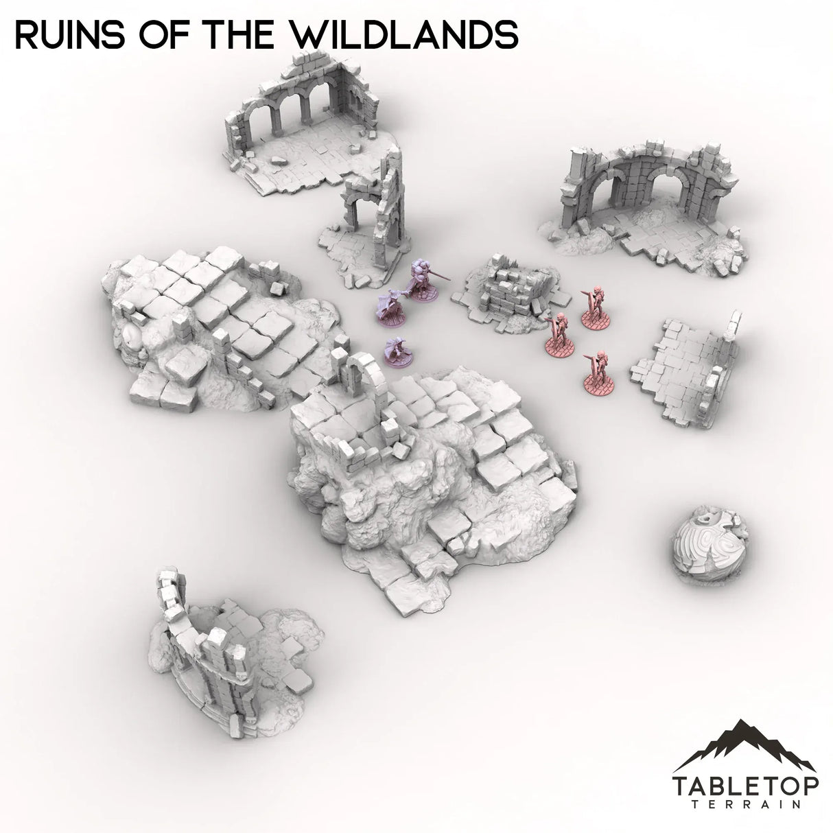 Tabletop Terrain Terrain Ruins of the Wildlands
